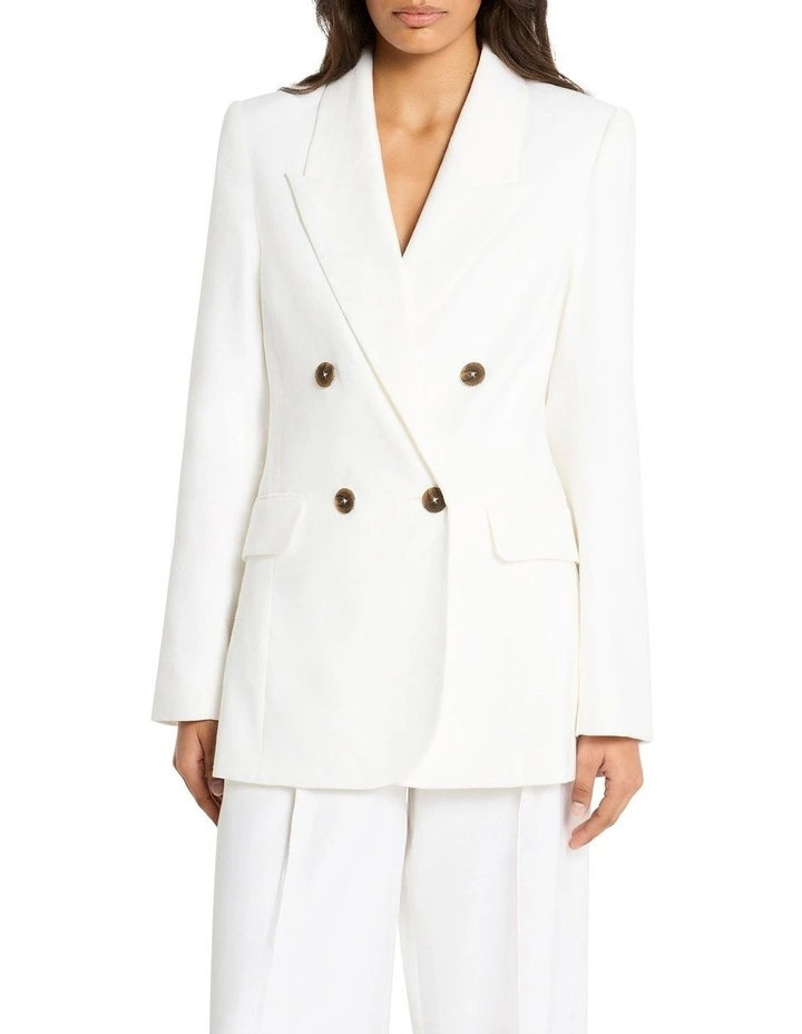 Suits You Blazer in Ivory