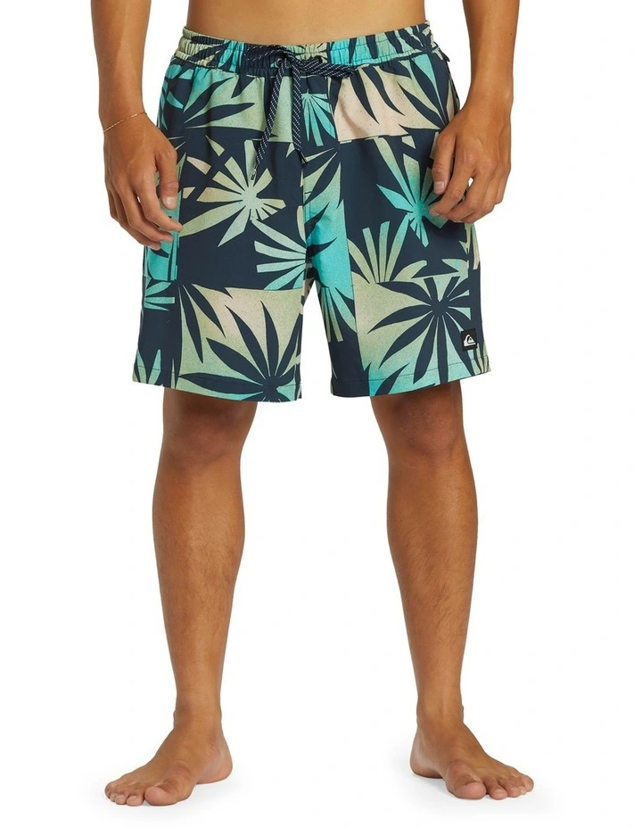 Surfsilk Mix Volley 17 Swim Shorts in Dark Navy