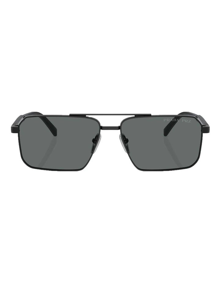 PR A57S Polarised Sunglasses in Black
