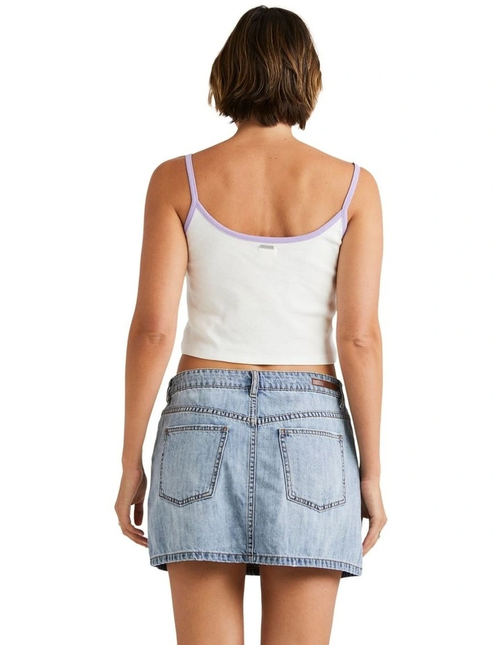 Pismo Tank Top in Salt Crystal