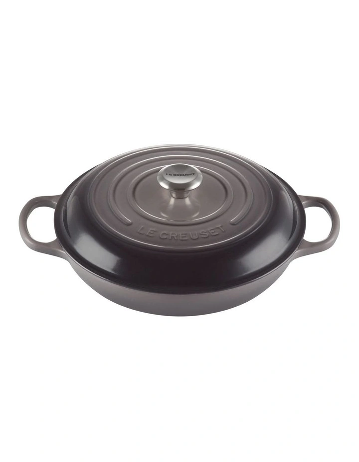 Signature Shallow Casserole 30cm/3.2L in Flint