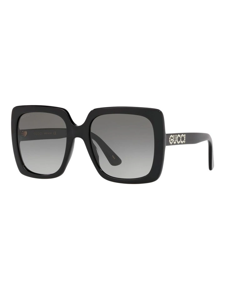 GG0418S Sunglasses in Black