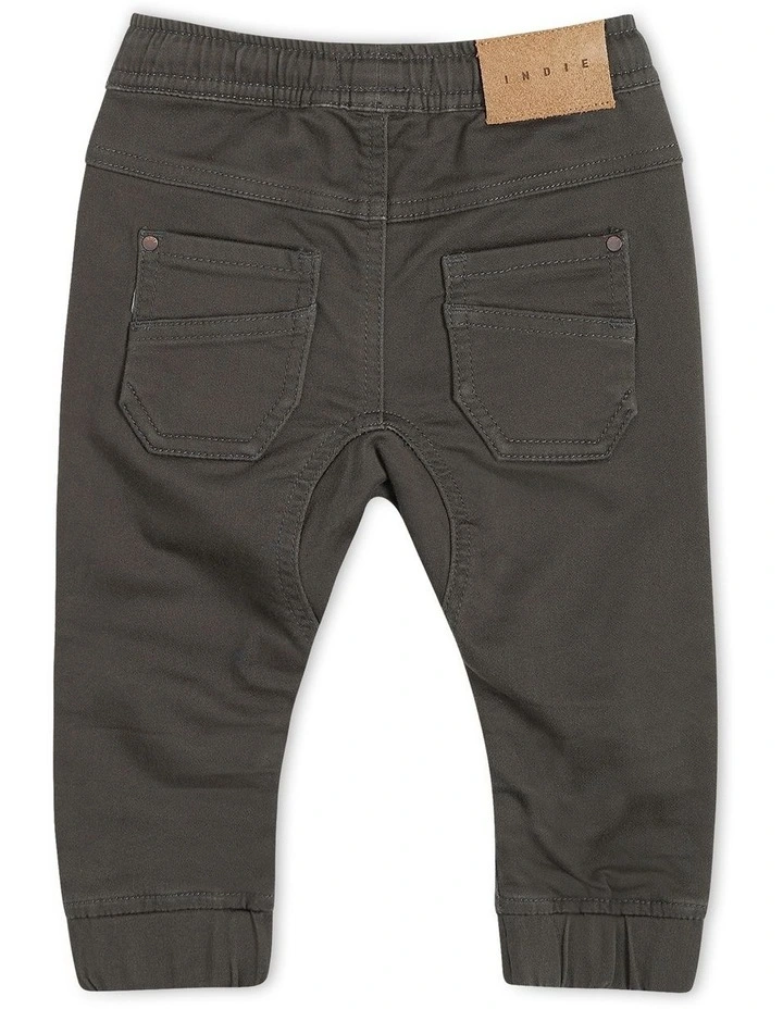 Arched Drifter Pant (3-7 years) in Dark Khaki