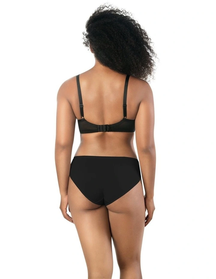 Casey Contour Plunge Bra in Black