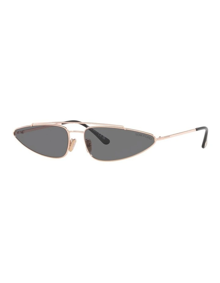 FT0979 Sunglasses in Gold Shiny
