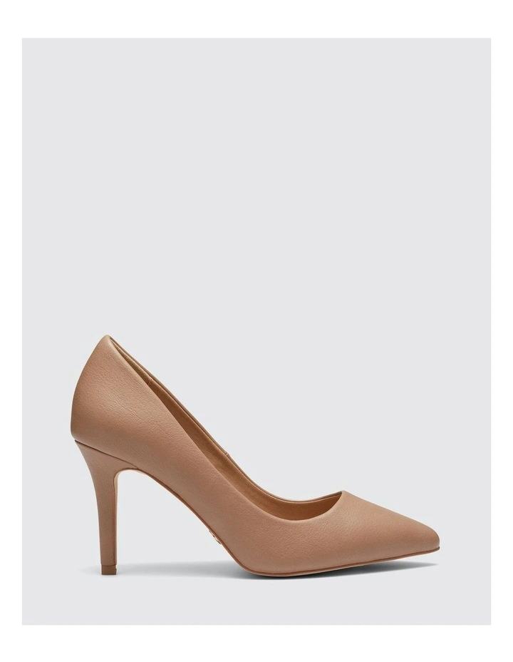 Irania Pumps in Almond