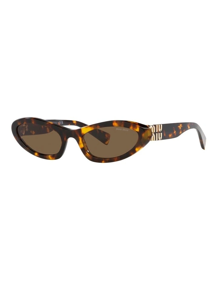 MU 09YS Sunglasses in Tortoise