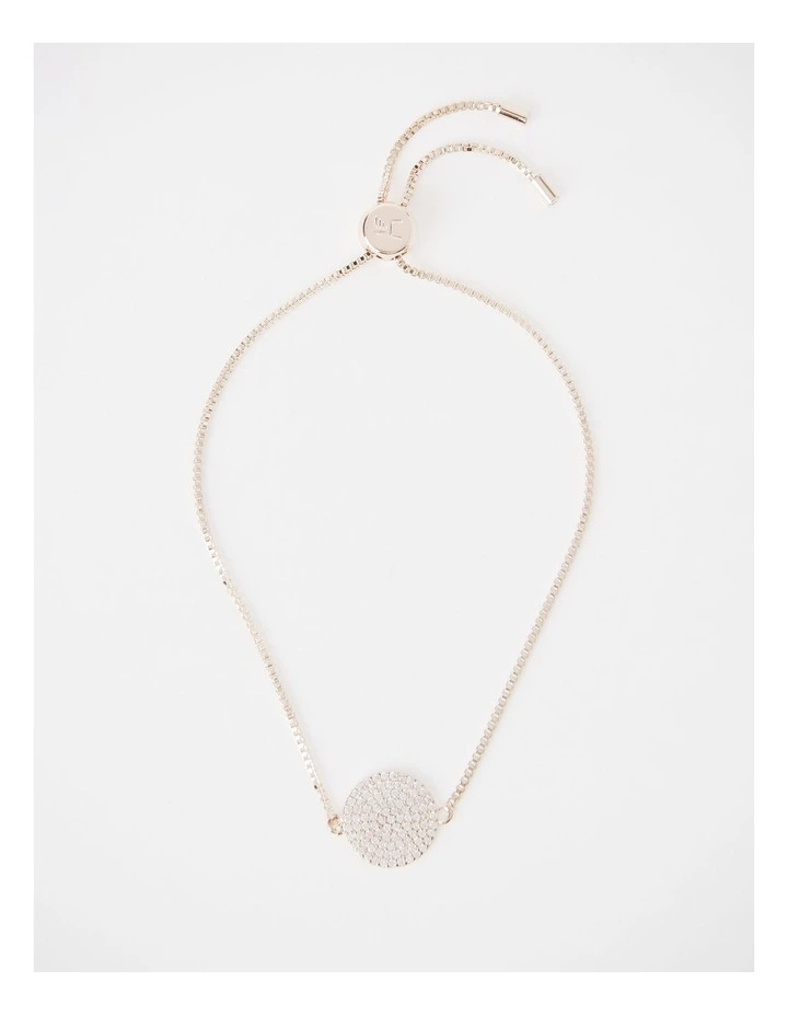 Lucent Toggle Rose Gold Plated Bracelet