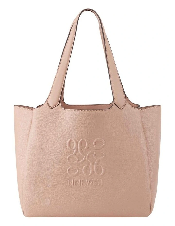 Emmaline Jet Set Shopper Handbag in Blushing