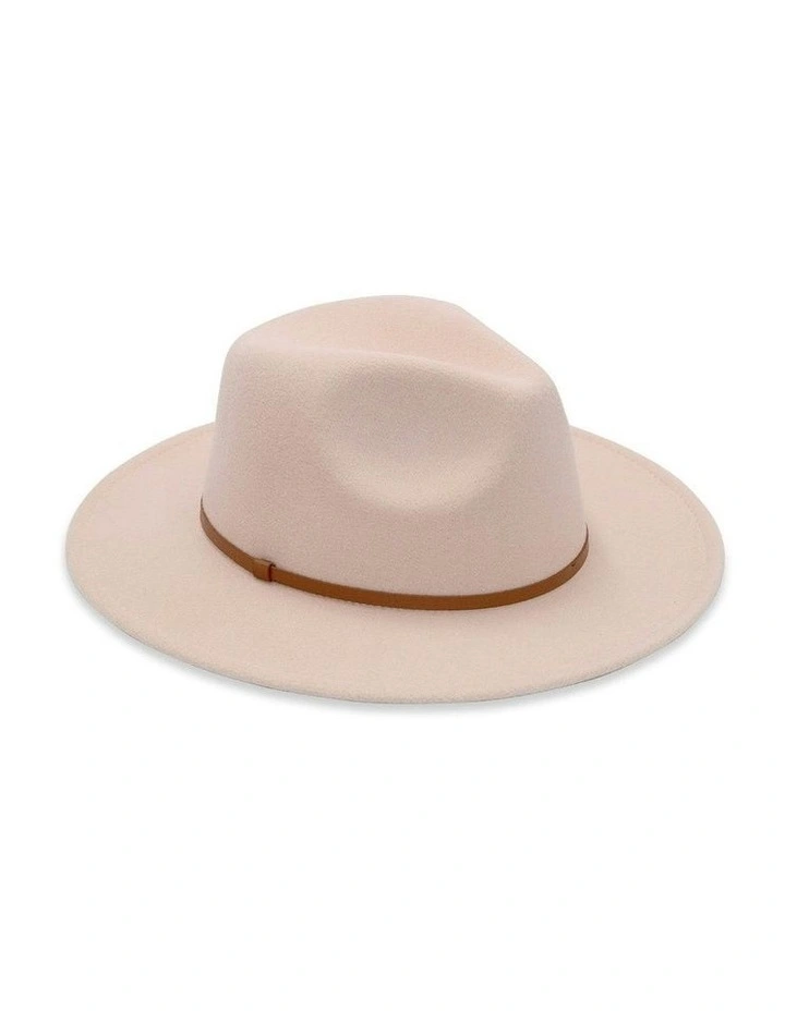 Jessie Fedora in Beige