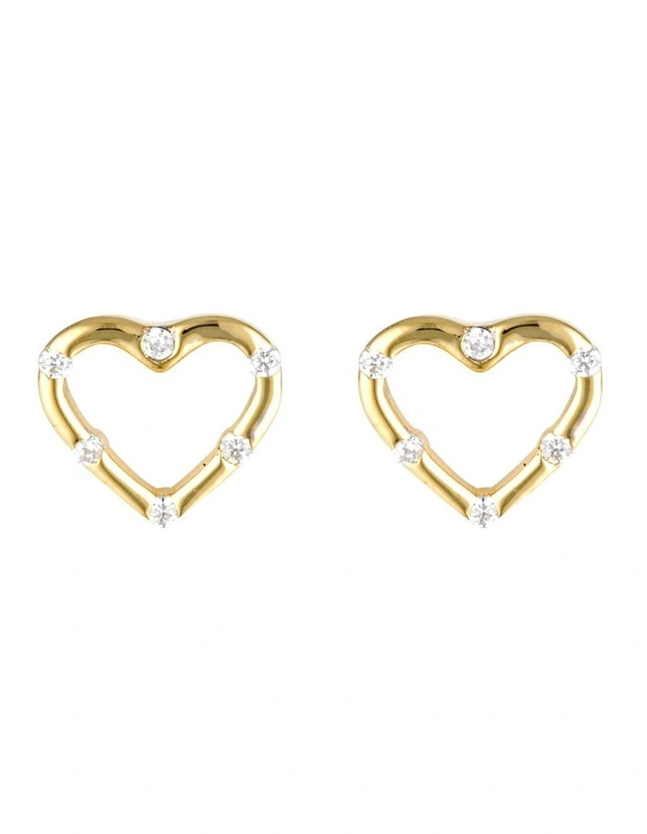 Candy Cupid Gold Earrings