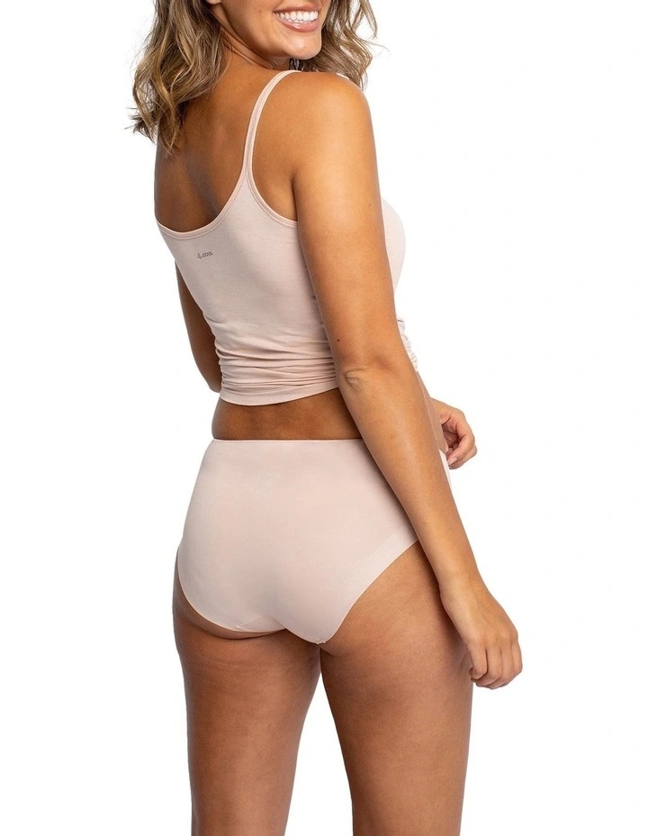 Next Gen High Cut Brief in Beige