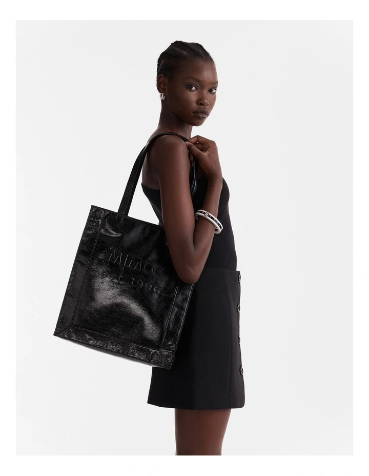 Explore Tote Bag in Black
