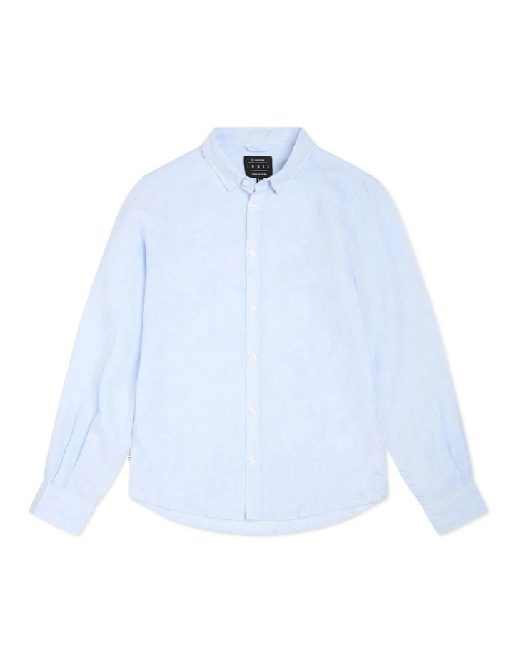 Tennyson Indie Shirt (8-16 years) in Sky Blue