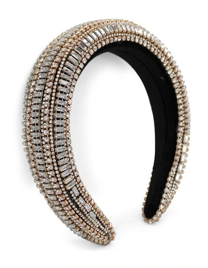 Camilla Headband in Crystal Gold