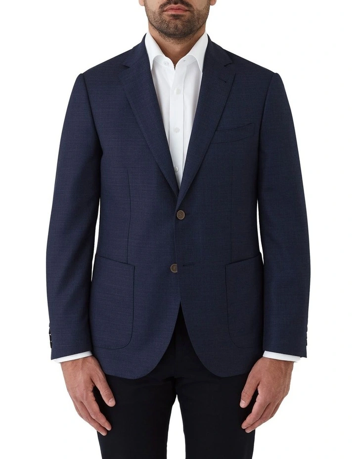 Beaumaris Modern Fit Sports Jacket in Navy
