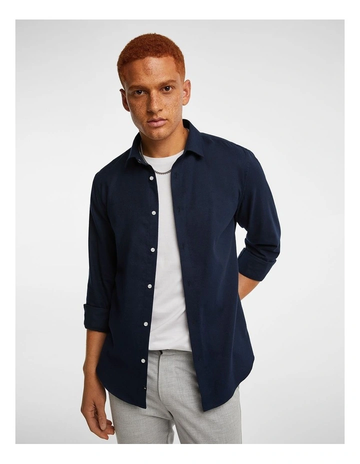Hargrove Shirt in Navy