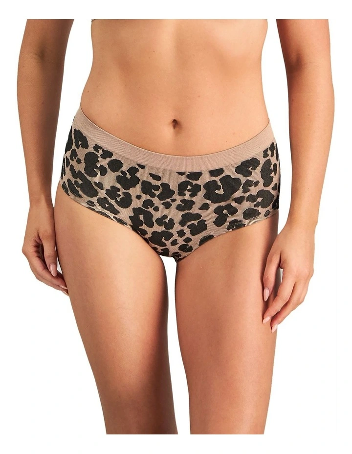 Seamless Full Brief in Leopard Lover