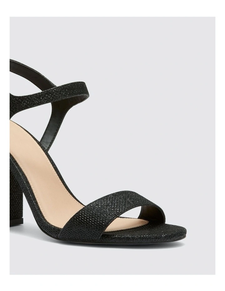 Prosecco Heels in Black