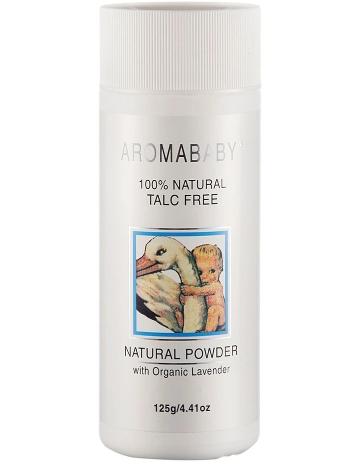 2 x Aromababy Natural Cornstarch Baby Powder