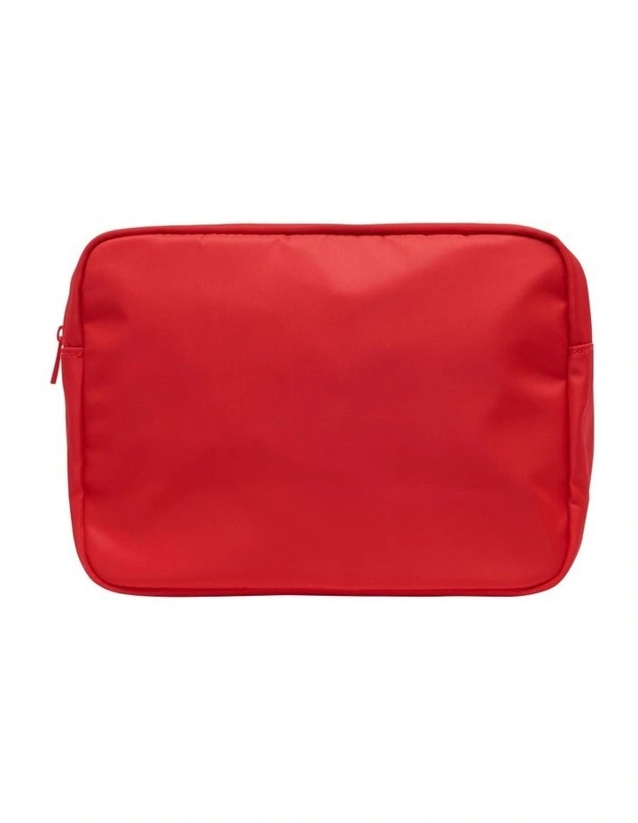 Large Cos Pouch in Red