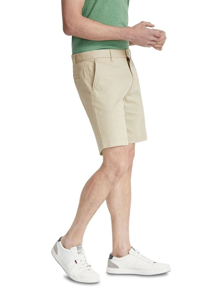 Henry Organic Cotton Chino Shorts in Desert Sand