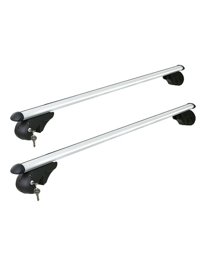 Universal Car Roof Rack Cross Bars 1200mm 90kgs in Silver