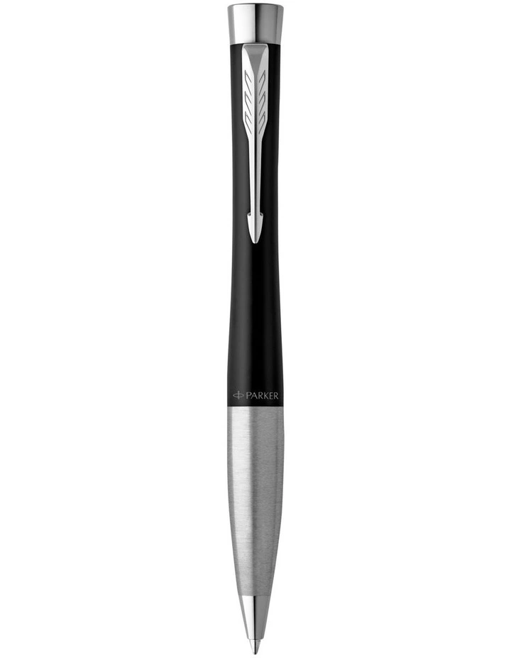 Urban Muted Twist Ballpoint Pen Black Chrome Trim