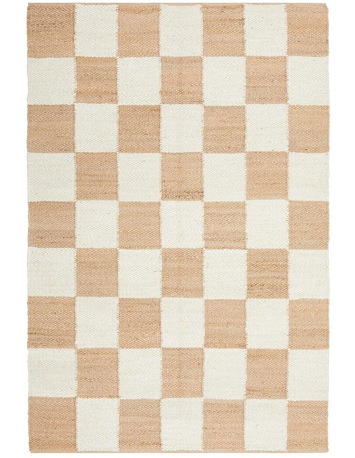 Sahara Rocco Rug in Ivory/Brown