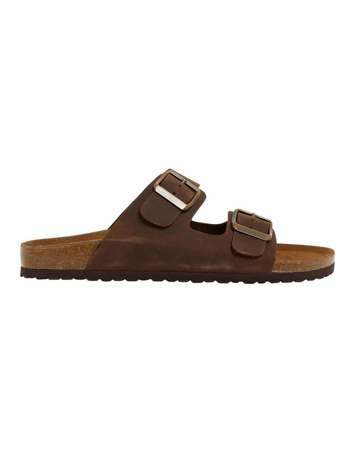 Florida Brown Oily Nubuck Sandals