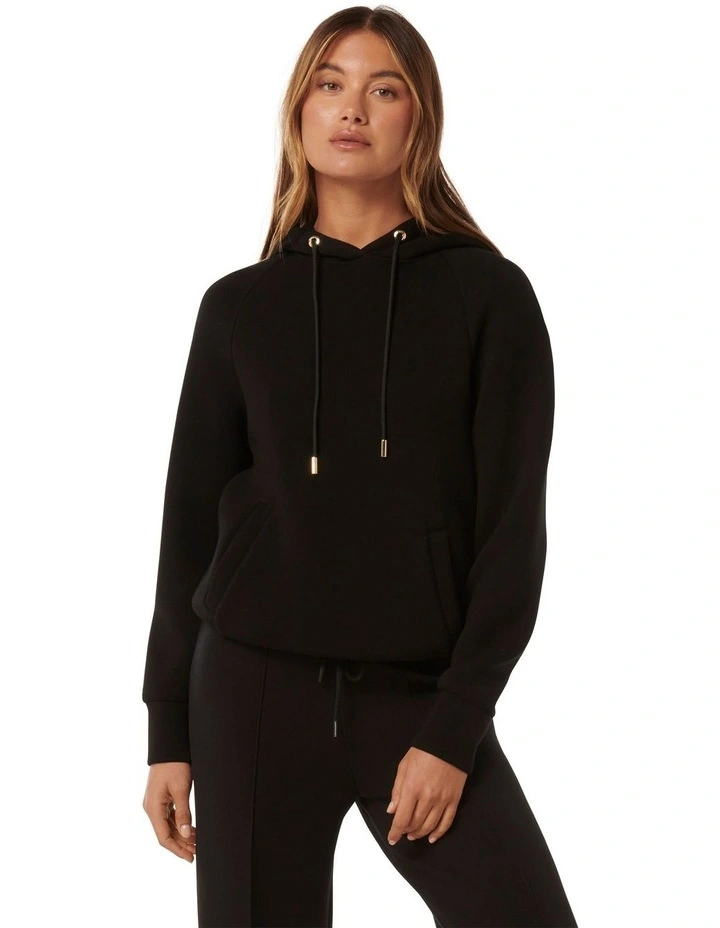Millie Soft Loungewear Hoodie in Black