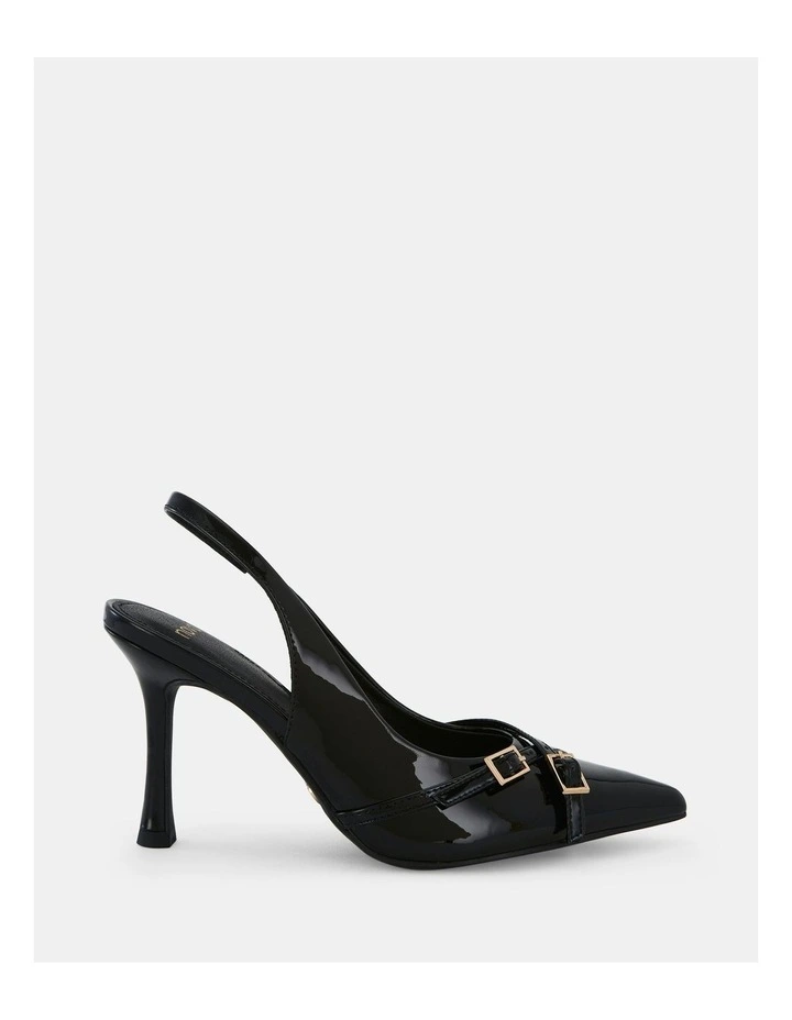 Iggi Court Heels in Black Patent