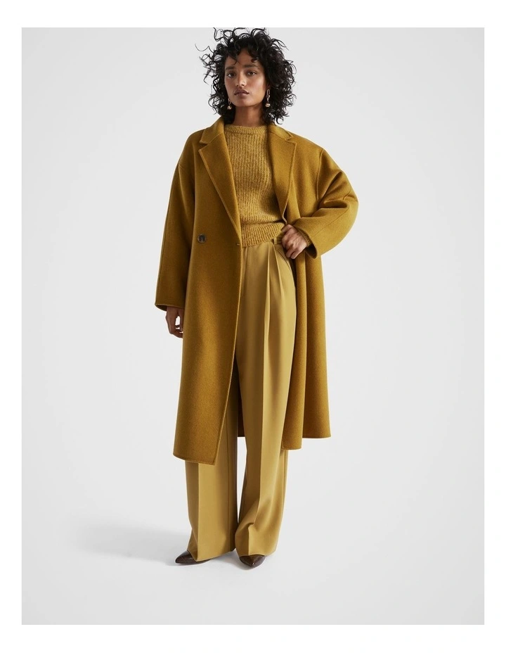 Wool Blend Easy Knit in Honey Gold Marle