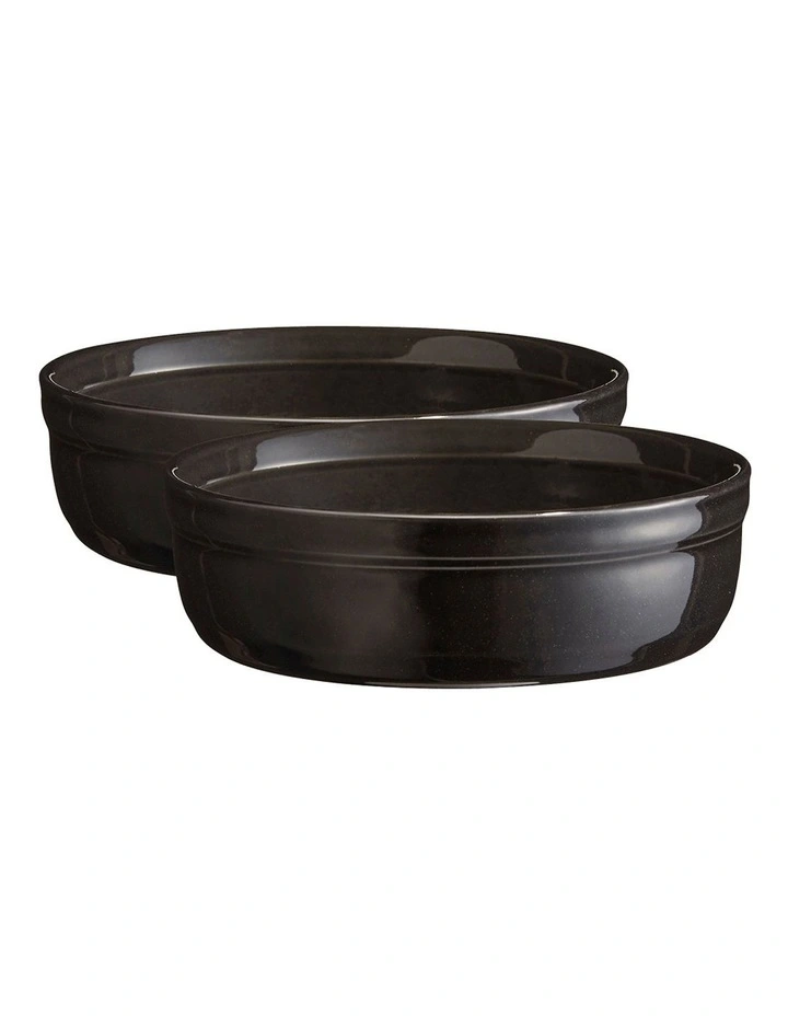 Creme Brulee Set Of 2 in Charcoal