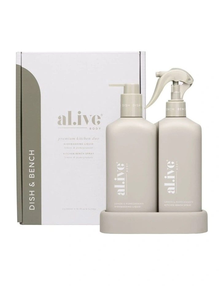 Bench Spray & Dishwashing Liquid Premium Kitchen Duo