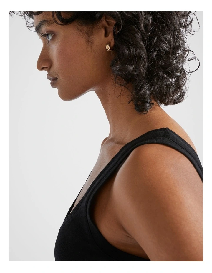 Babywool Tank in Black