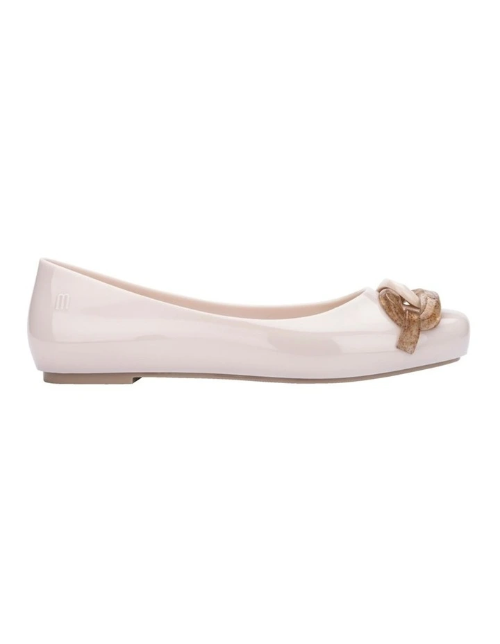 Melissa Aura Chain Shoes in Beige