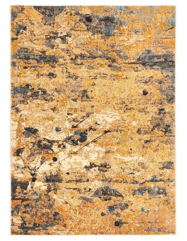 Dreamscape Tribute Modern Rug in Yellow