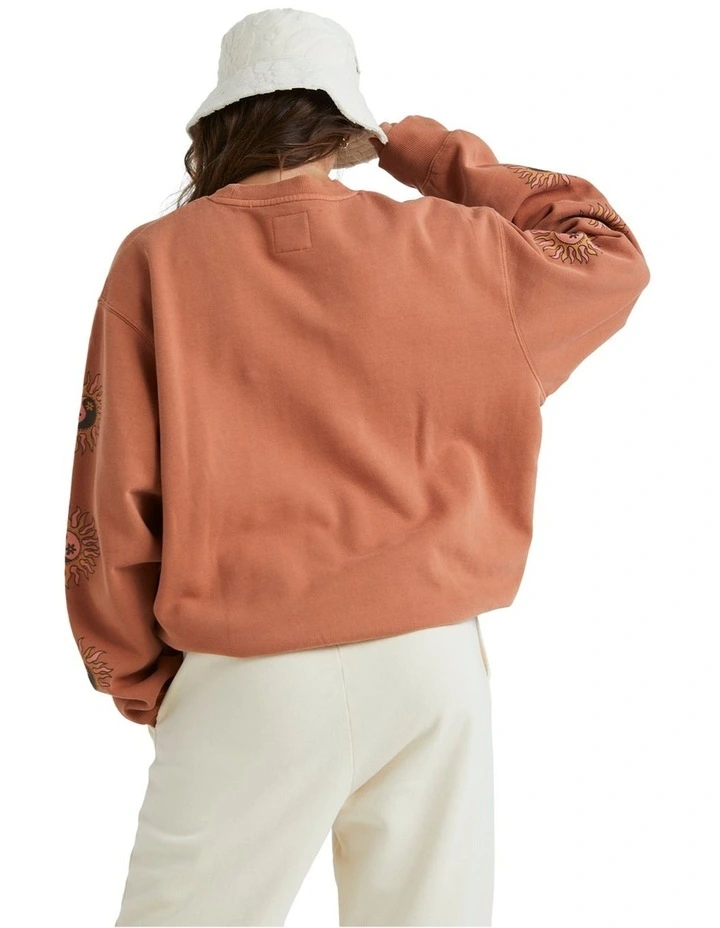 The Balance Brooklyn Crew Jumper in Toffee