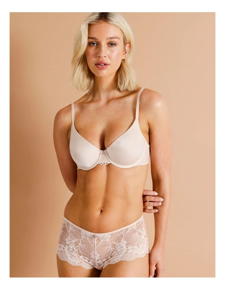 Lace Underwear Brief in Beige