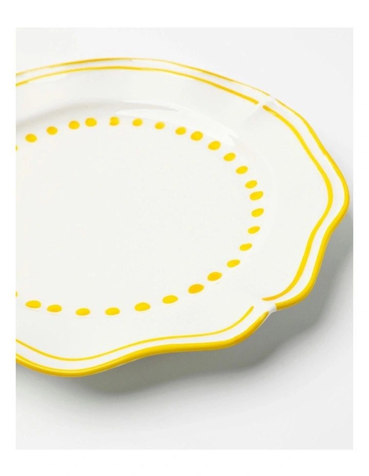 Capri Side Plate in Yellow