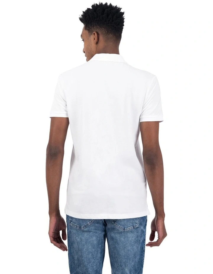 Flex Polo Shirt in White