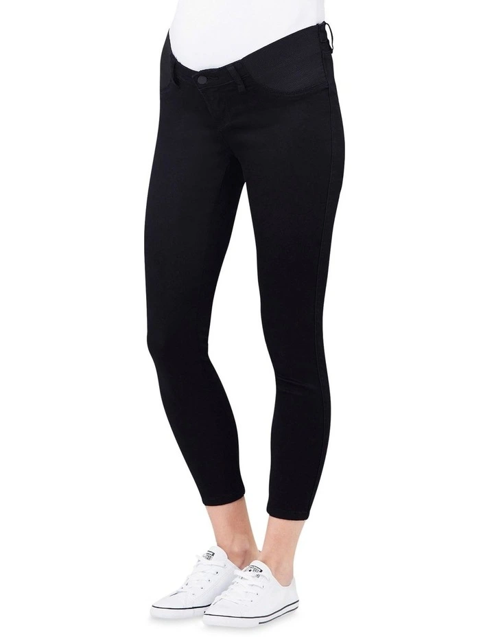 Isla Ankle Grazer Jegging in Black