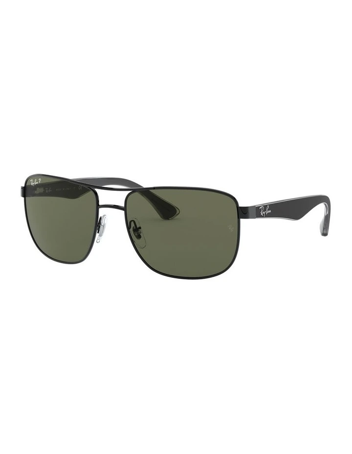 RB3533 Black Polarised Sunglasses