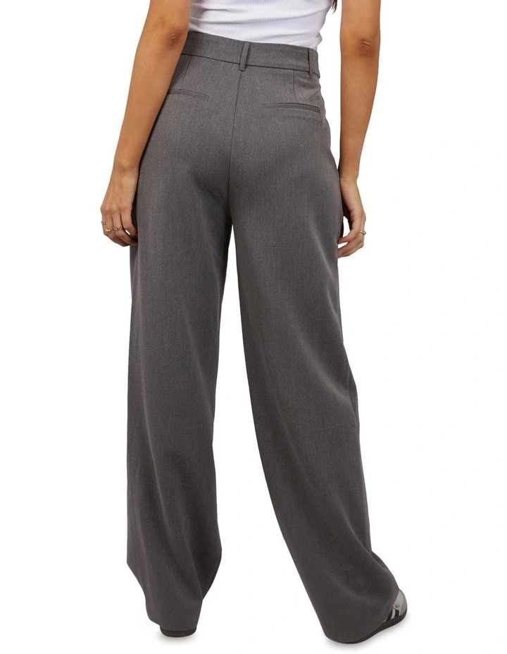 Lottie Pant in Charcoal