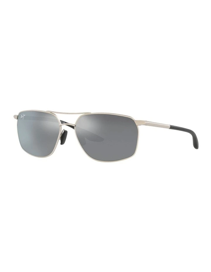 Puu Kukui Silver Polarised Sunglasses in Silver