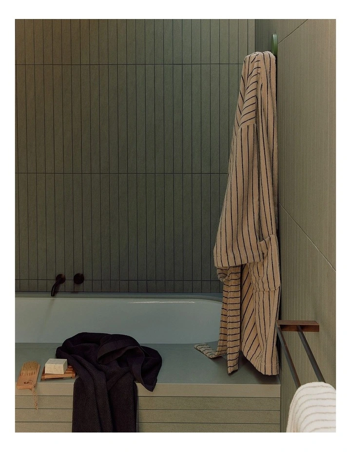 Farrah Australian Cotton Robe in Natural