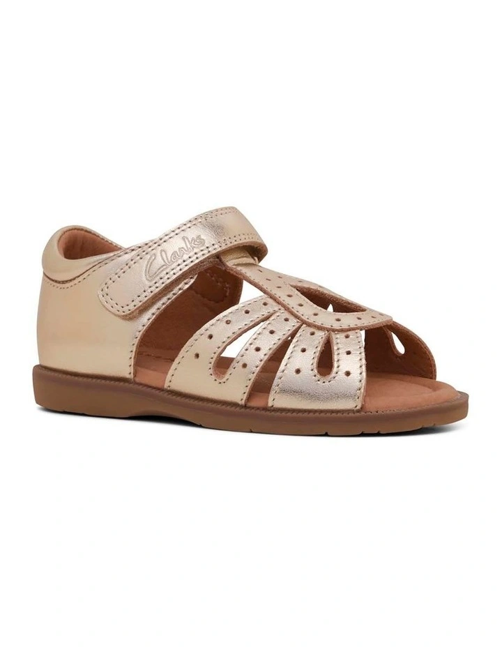 Caitlin Sandals in Gold