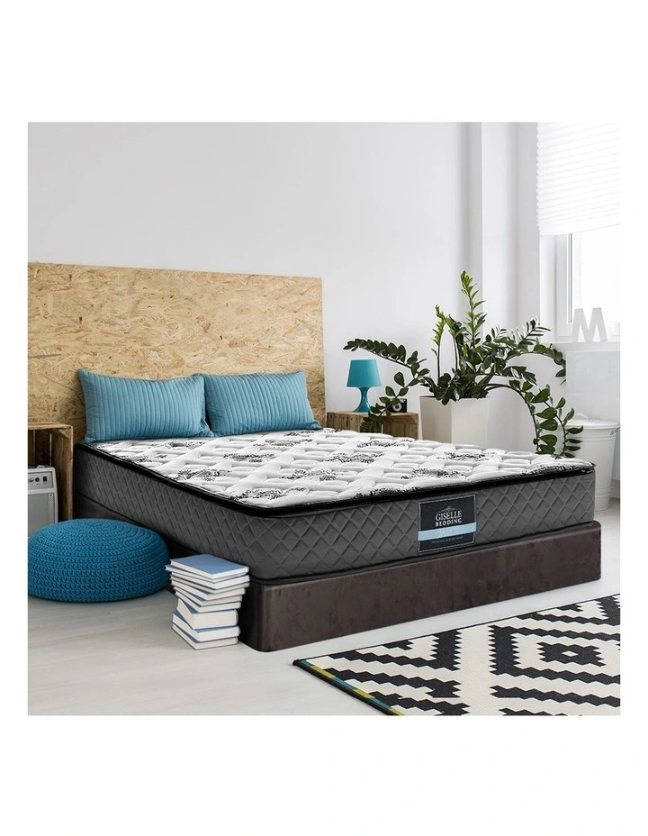 Mattress Pillow Top Double 24cm in White