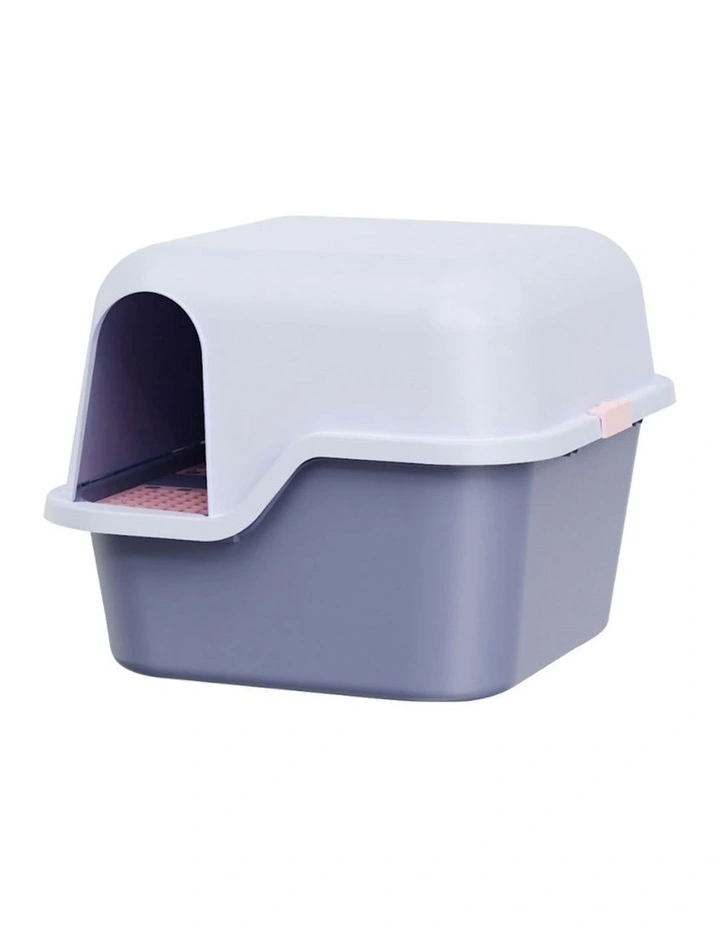 Kingbox Plastic Candy Cat Litter Box in Purple
